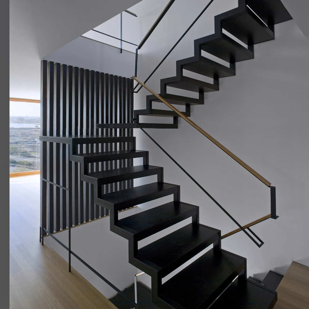 Modern Design Metal Steel Outdoor Stairs
