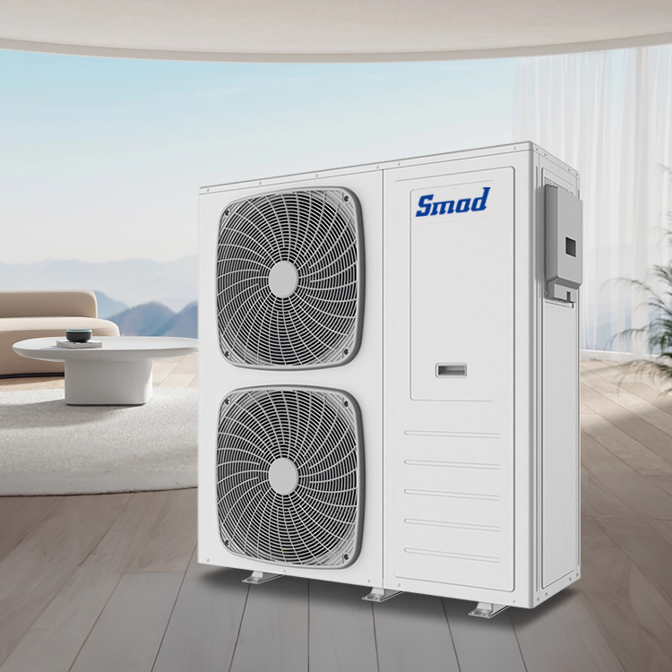 Smad Manufacturers EU Warehouse Controller WiFi Low Noice R290 Dhw Monoblock Water Heaters Air to Water Air Source Heat Pump for Floor Heating