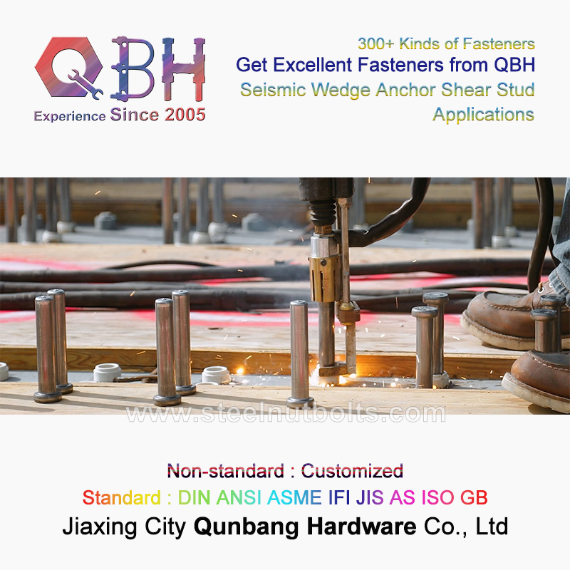 Qbh Steel Structure Structual Hardware Parts Shear Connector Weld Studs Building Material
