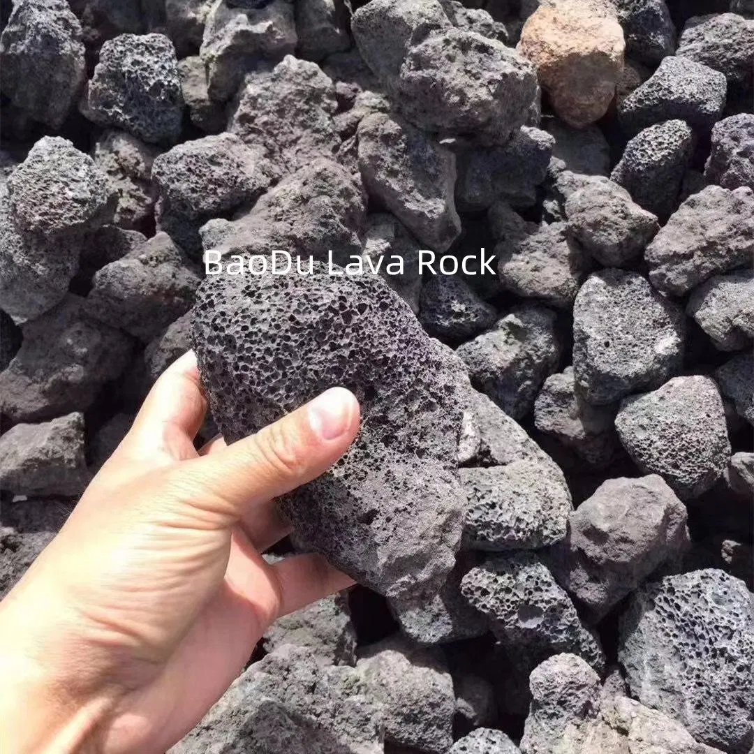 Aquarium Decorative Material Black Lava Rock