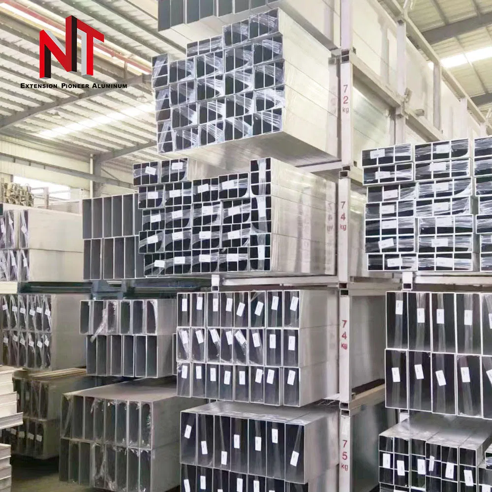 Hiqh Quality Powder Coated Anodised Square Aluminum Tube Profile