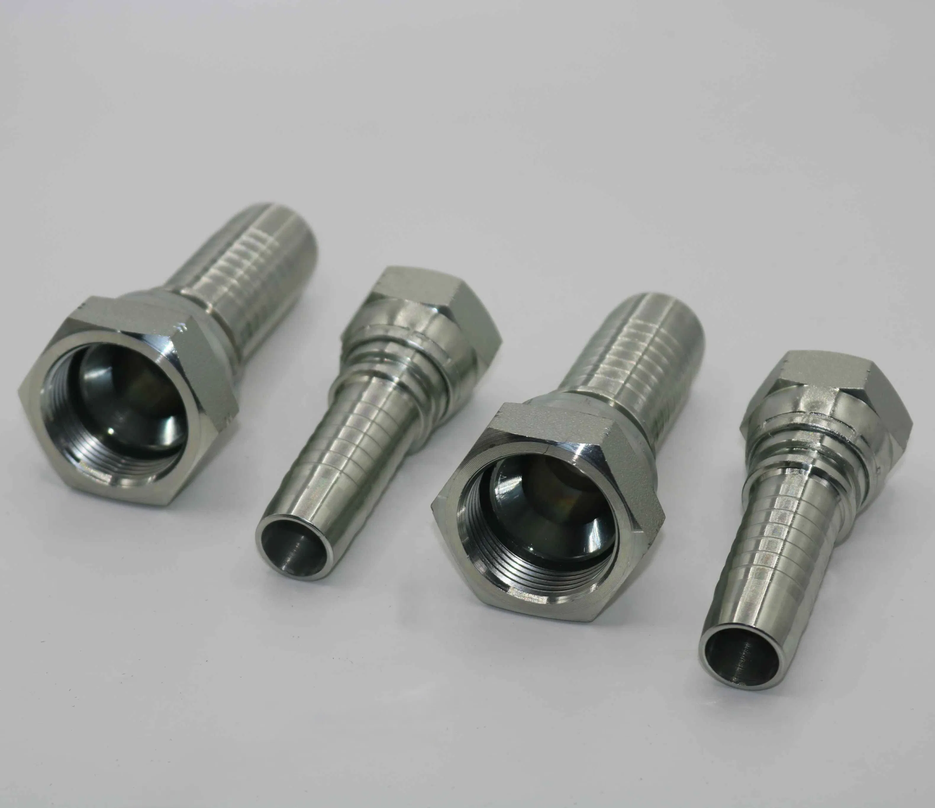 Durable Hydraulic Hose Fittings with Rotary Working Method for Connections