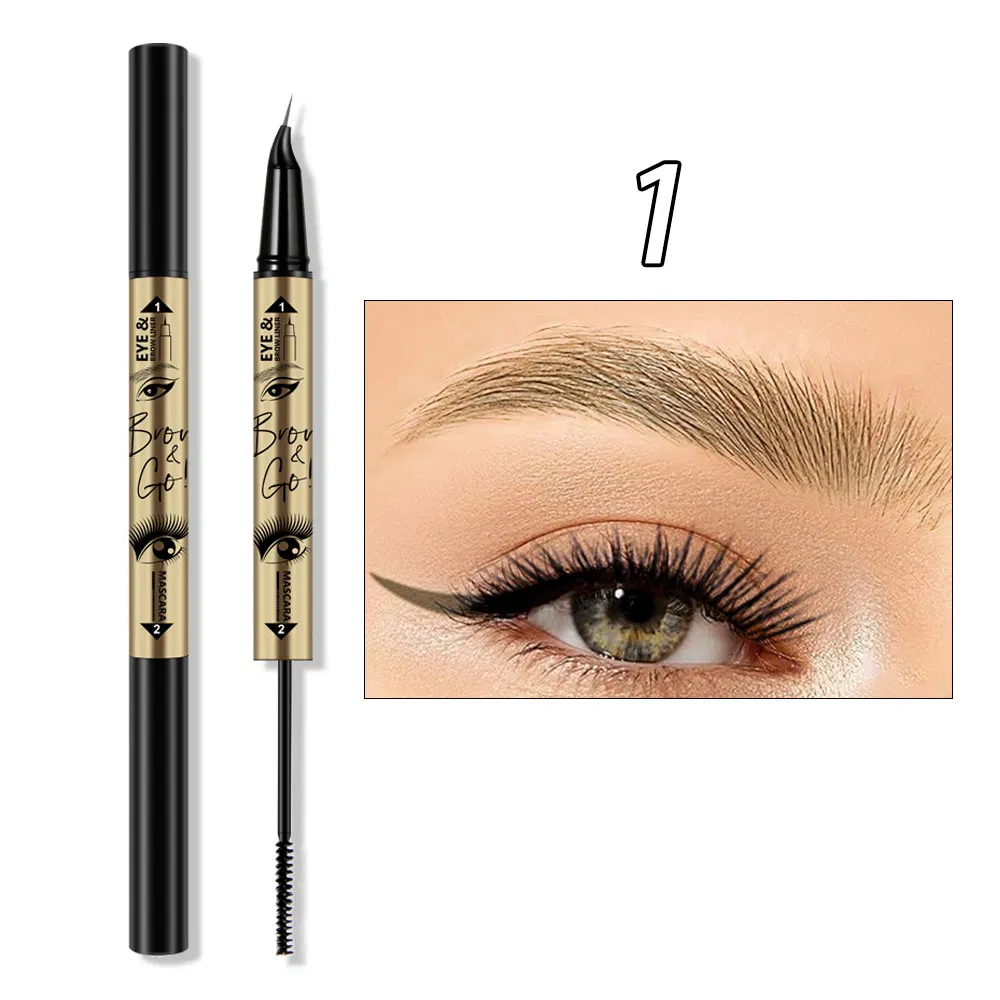 6g 5 Color Eyeliner + Eyebrow Pencil + Mascara Makeup Set