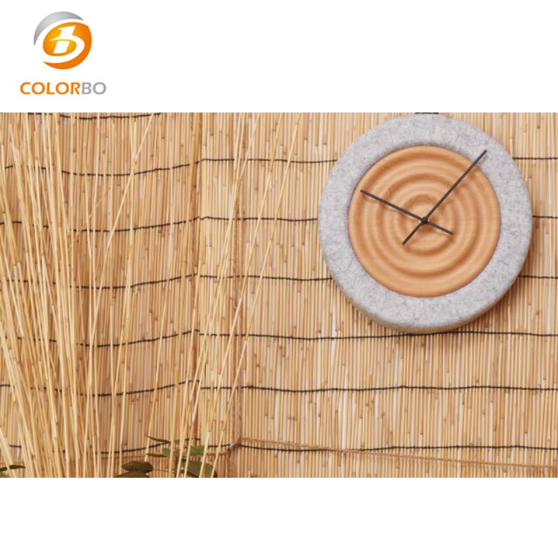 Polyester Fiber 3D Wall Clock for Office and Home