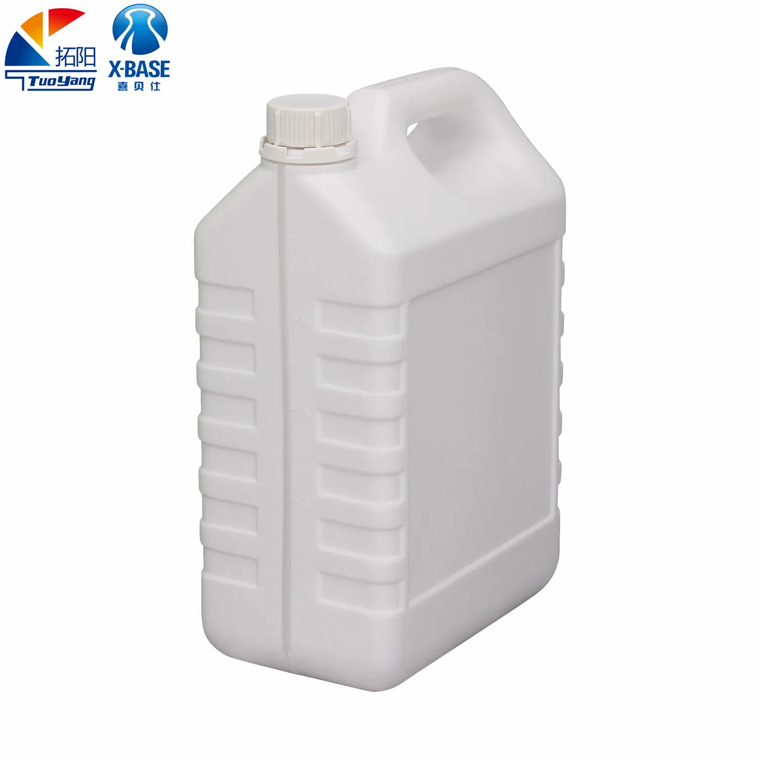 5000ml PE Bottle for Chemical Product Alcohol Detergent Disinfectant Degreaser Packaging Bottle