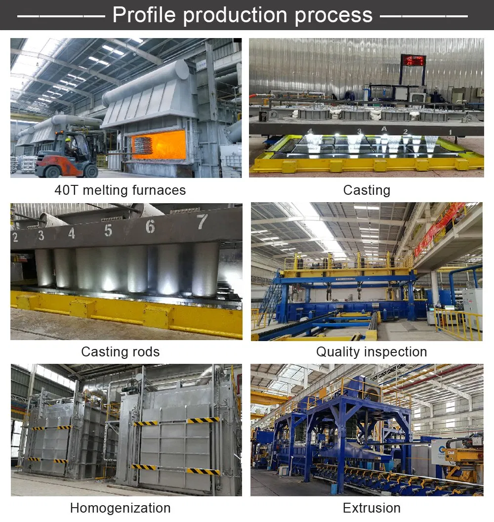 Aluminium Solar Panel Frame Profile 6061 6063