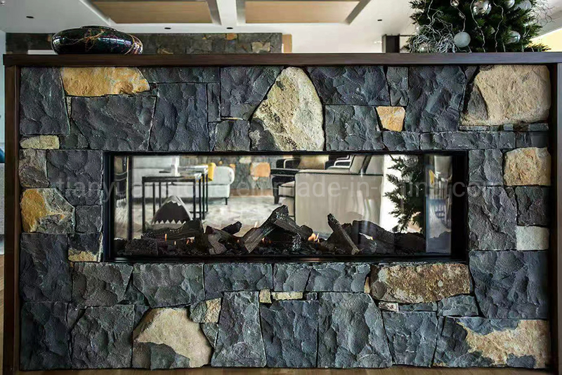 Chinese Blue Limestone Wall Cover
