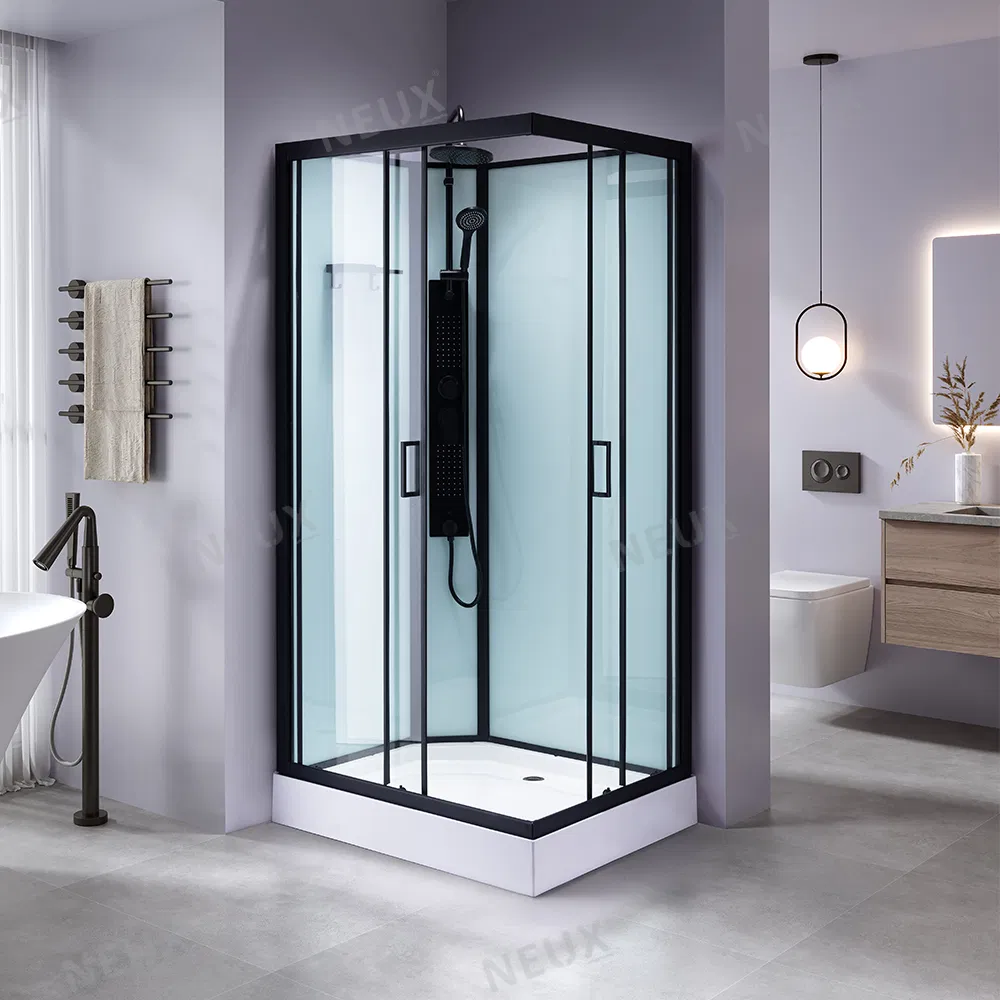 Wholesale Rectangular Shape Easy Installation Complete Shower Cabin with SS304 Function Panel