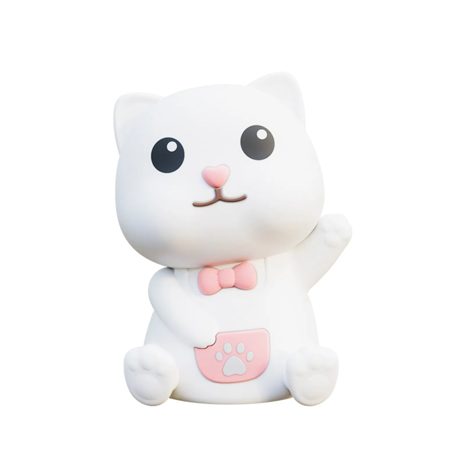 Силиконовый светильник Lucky Cat с пультом ДУ