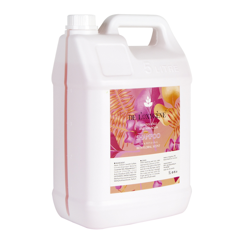 Bar-5L-W Body Lotion Custom Logo & Fragrance 5L Hotel Shampoo & Body Wash Bulk Supply