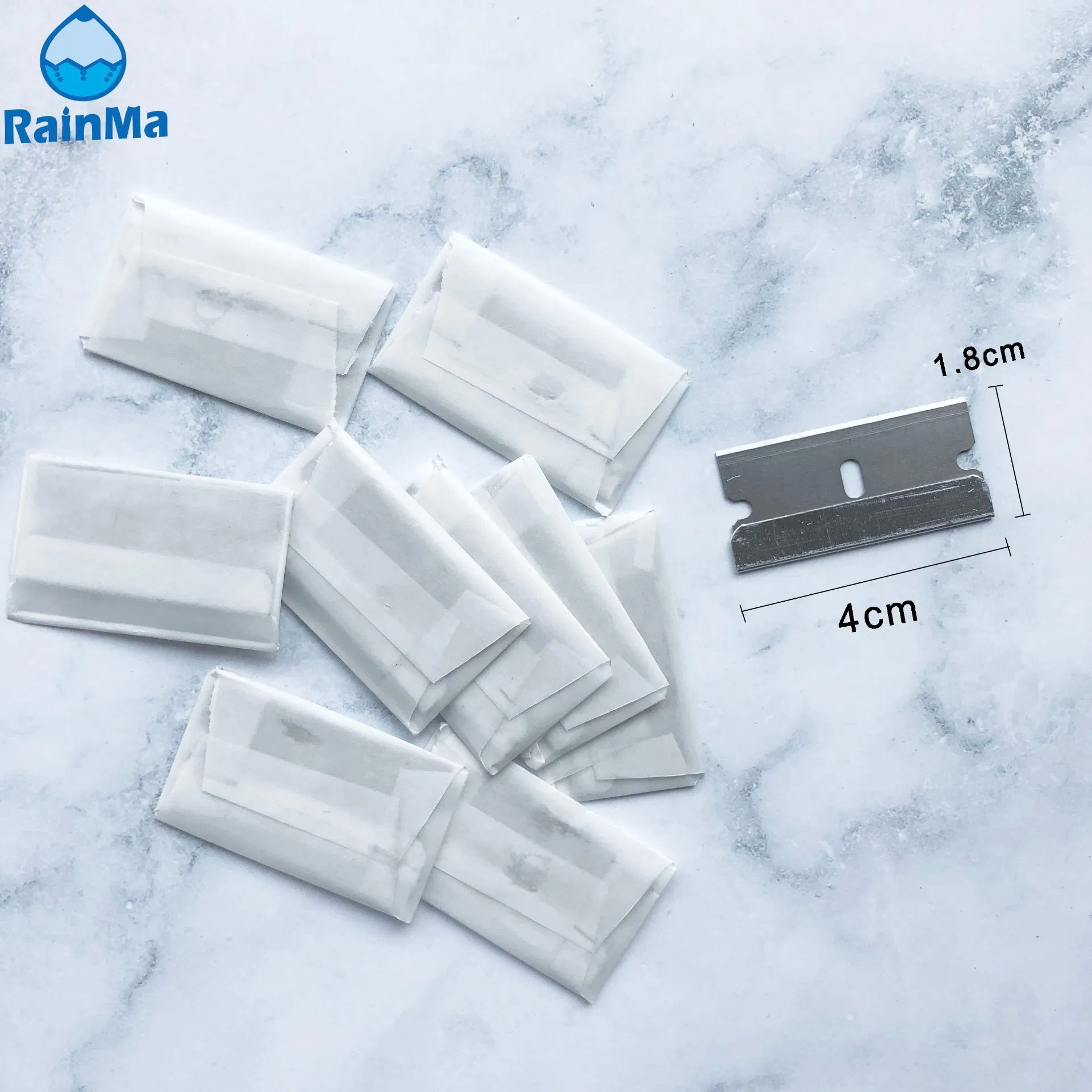 Razor Scraper Blade Glass Paint Oven Clean Carbon Steel Blade