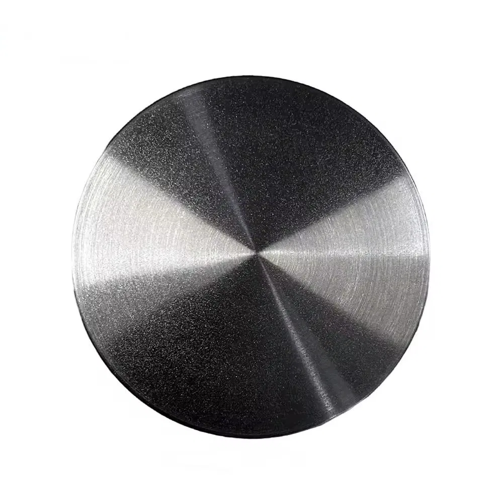 Modern Stainless Steel Round Bathroom and Kitchen Sink Drain Cover with Brushed Surface Easy Installation & Clean