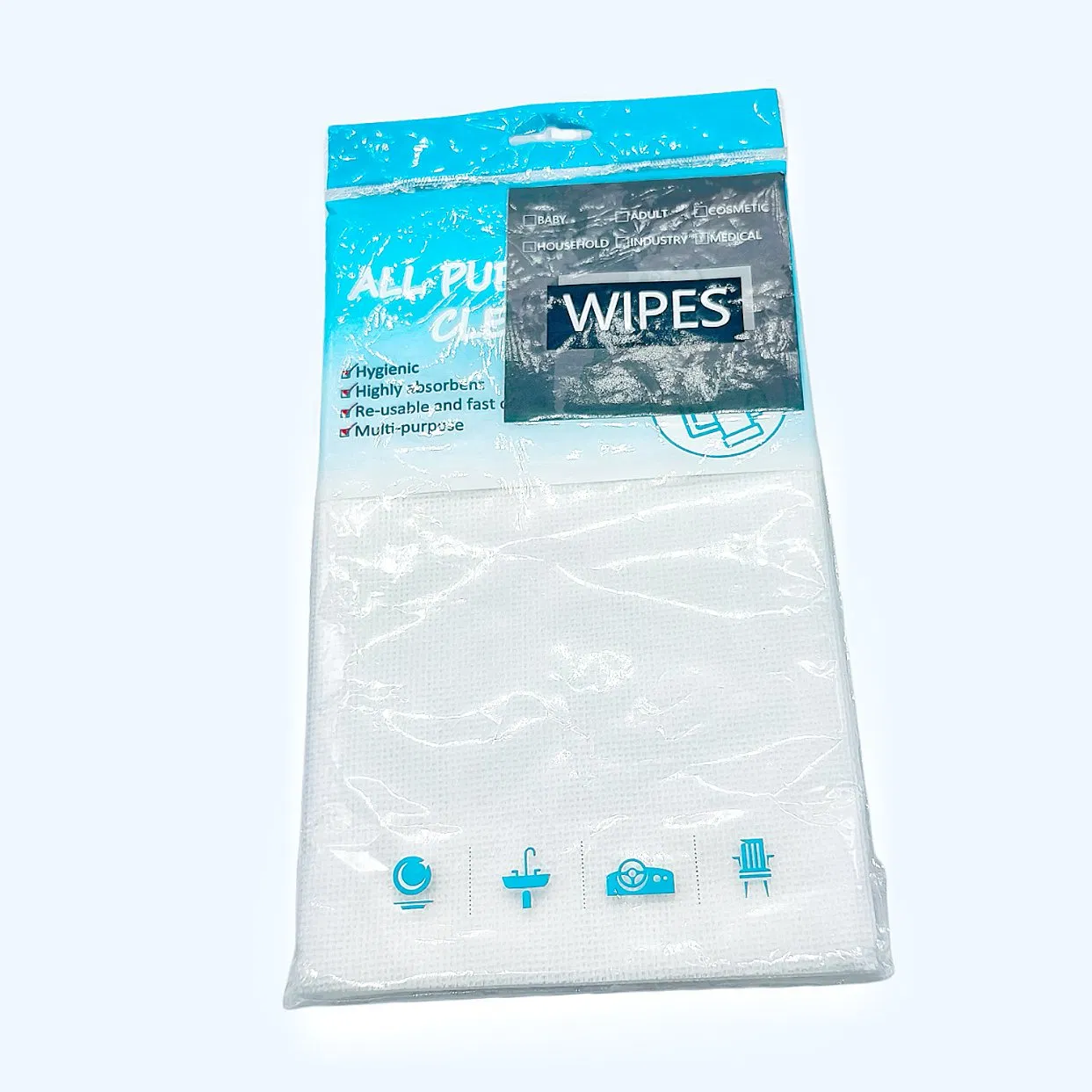 Mt1 Individual Microfiber Towel Pack - Yellow Blue Red