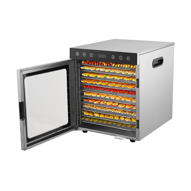 800W Electric Pet Food Dryer 10-Layer Stainless Steel Kitchen Food Dehydrator Household