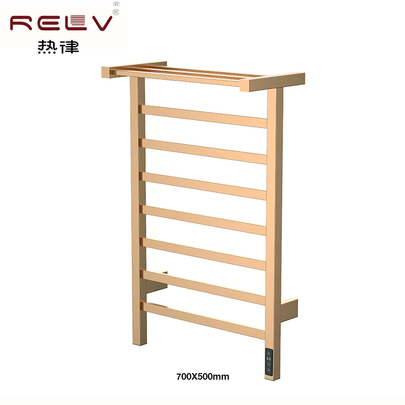 Electric Heated Towel Rack, Stainless Steel Wall Mounted Bathroom Dryer