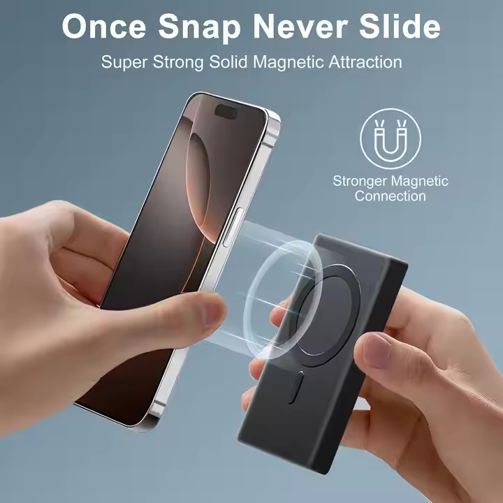 Wireless Selfie Monitor Screen Magnetic Phone Vlog Selfie Monitor Screen for I Phone Android Phone