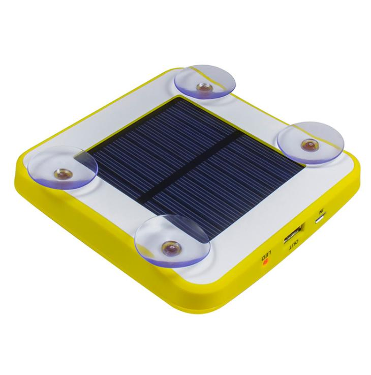 4PCS Suckers IP44 Waterproof Solar Power Bank 1800mAh 2600mAh 5200mAh Solar Charger Waterproof Emergency Portable Power Bank