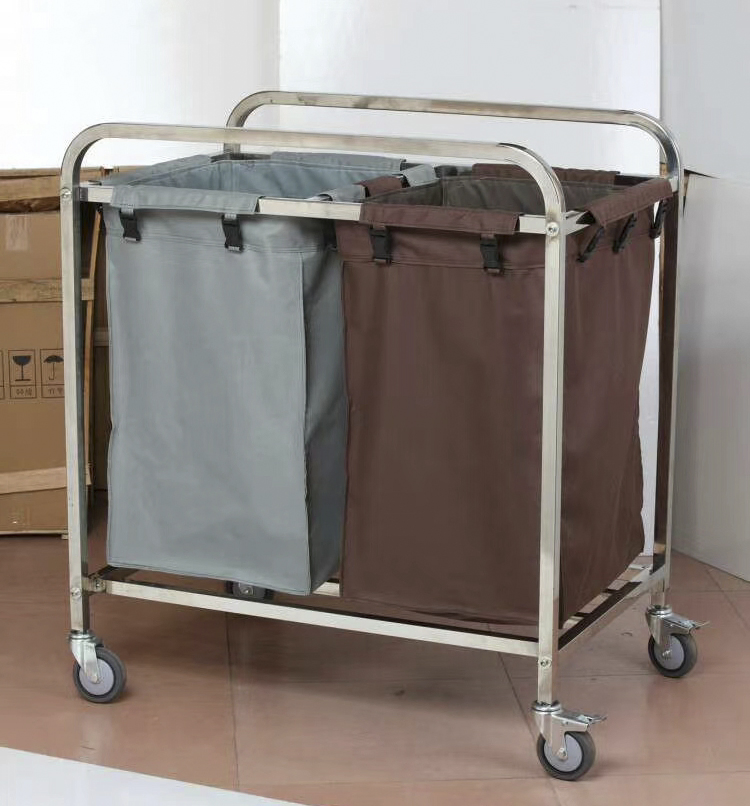 Maid's Cart with Wheel for Service Trolley (FW-17)