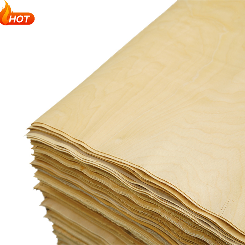 High Quality Natural Wood Veneer 0.25mm Price Plywood Birch Veneers Sheet