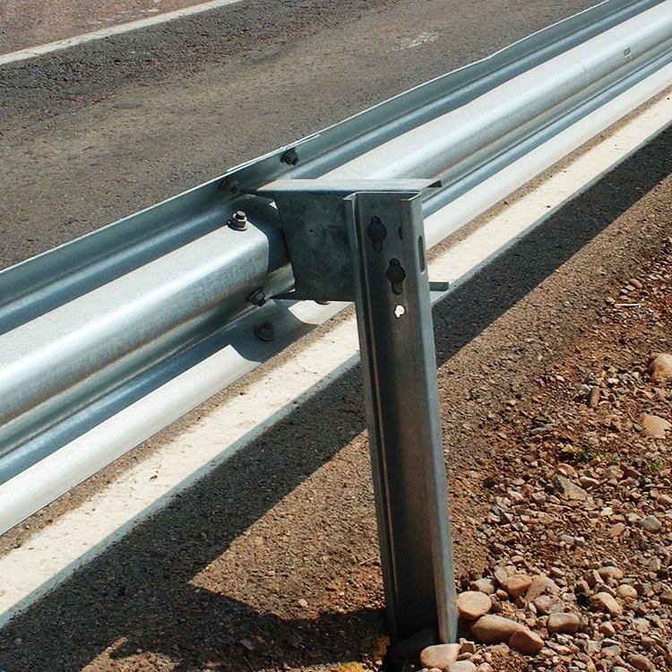 Factory Sales W Beam Highway Guardrails Traffic Barrier Q345b Steel Road Fence