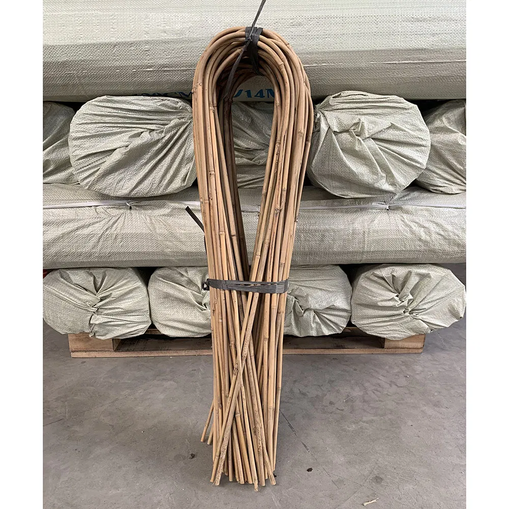 Lamp Shape Bamboo Cane Custom Bamboo Stake Bamboo Pole Plant Support Bamboo Flower Stick Bamboo Trellis for Landscaping and Garden Planting