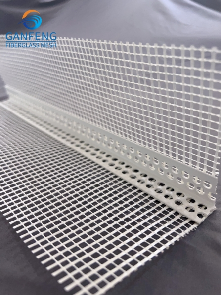 PVC Corner with Fiberglass Mesh PVC Corner Bead with Mesh From Direct Factory