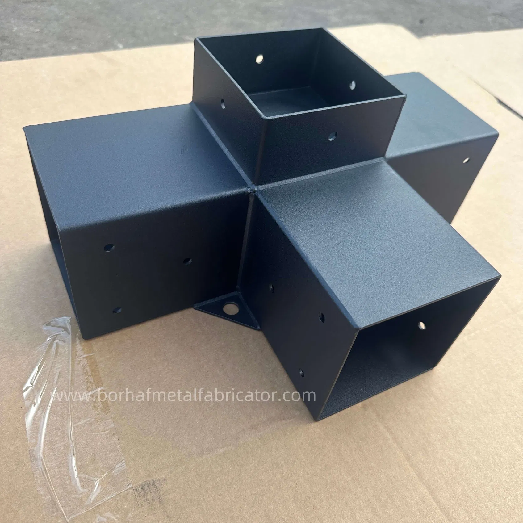 Outdoor Pavilion Structure Connection Bracket Galvanized Steel Gazebo Frame Hardware