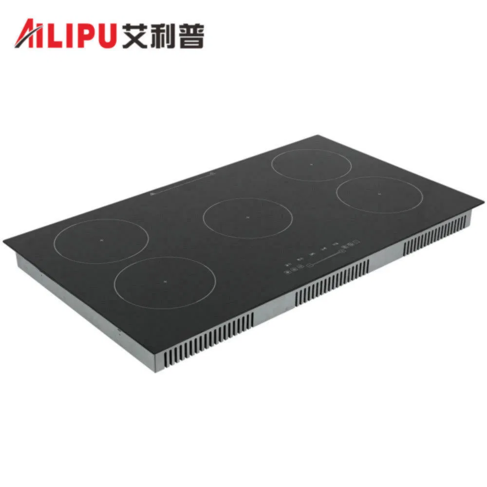 Corrosion Resistant Household Five-Burner Induction Cooker Stove For Rice Noodle Shop