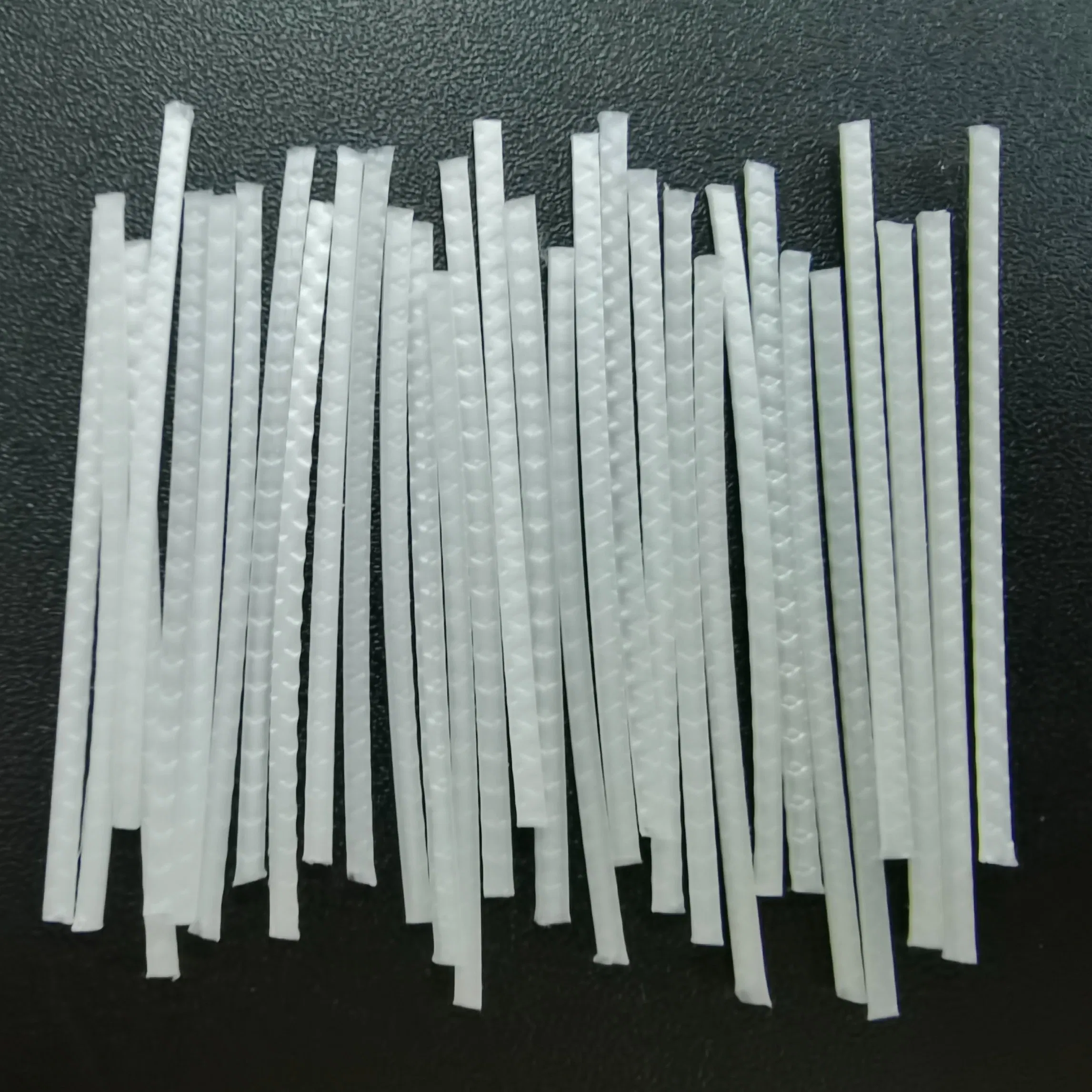 48mm 54mm White Macro Synthetic Structural Fiber for Concrete and Construction