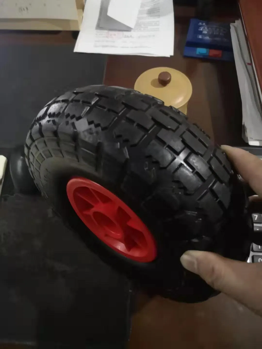 350-4 Maxtop PU Foam Trolley Wheel