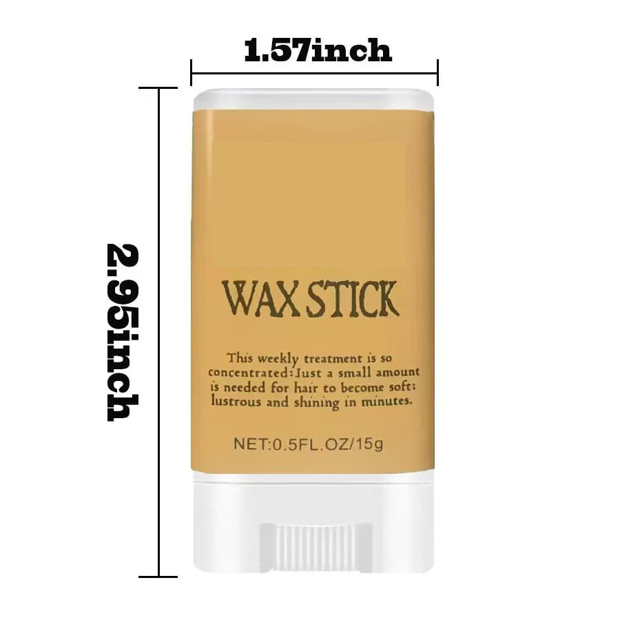 Private Label Ikt Mini Hair Styling Pomade Own Brand 15g Hair Wax Stick Long Lasting Waterproof Non Greasy Smooth Styling Hair Wax