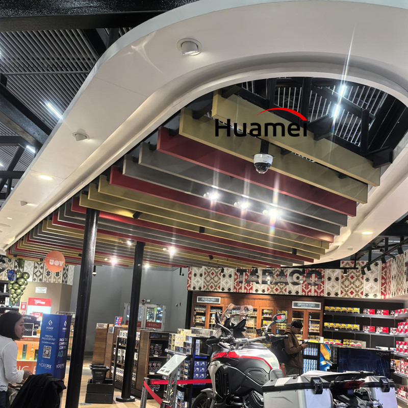 Fiberglass Acoustic Ceiling Baffle for Supermarket Ceiling Decor with Fireproof Class a