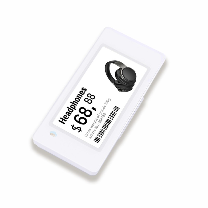 2.13-Inch NFC E-Paper ESL Tag - System-Ready Digital Price Label for Supermarket & Retail