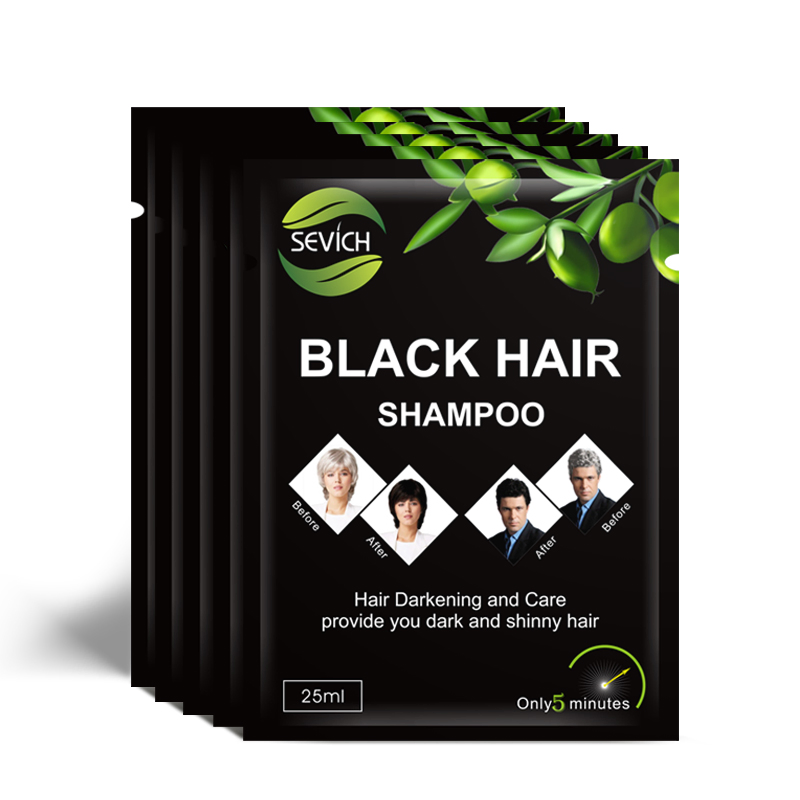 Organic Hair Dye Black Herbal Hair Shampoo