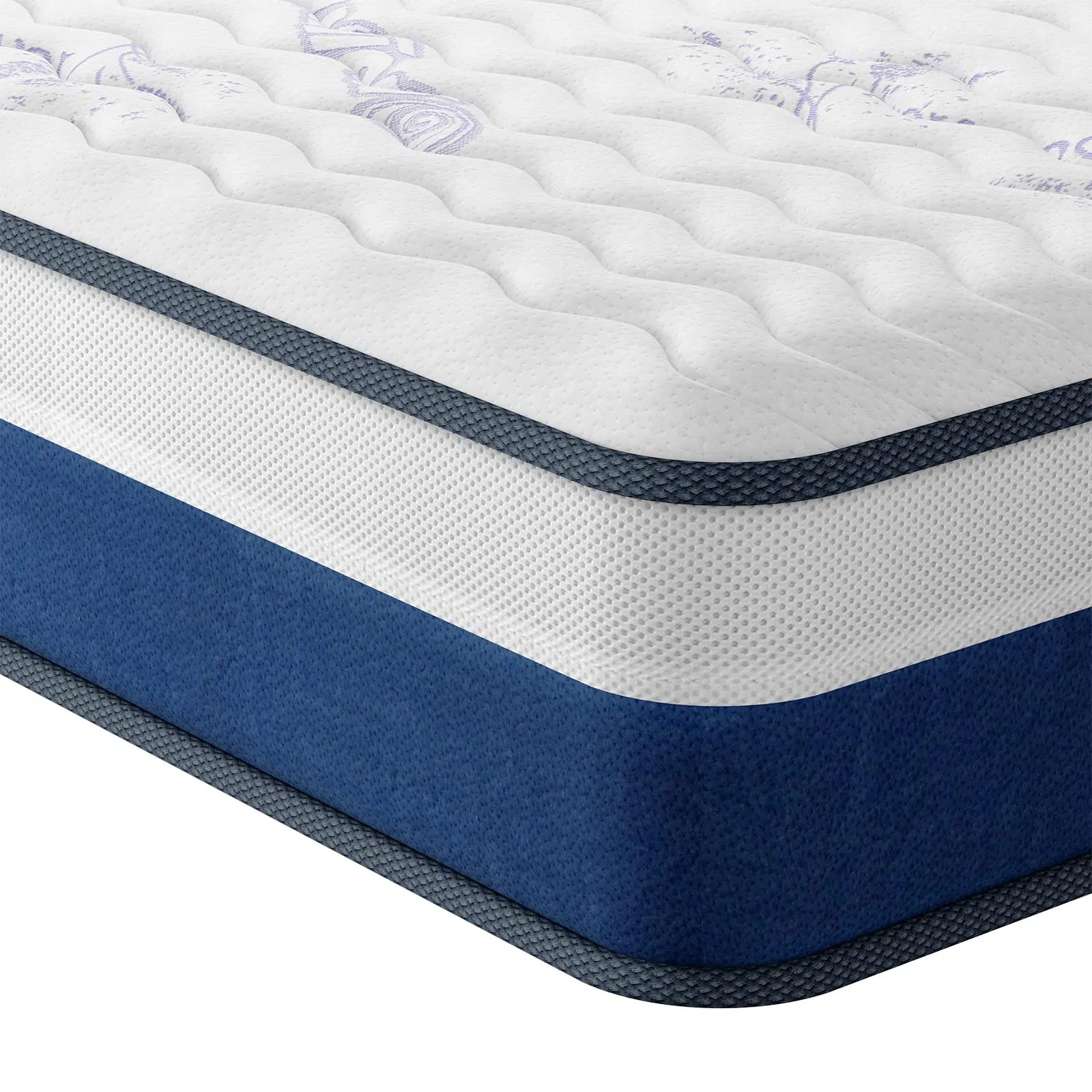 Twin Size Gel Memory Foam Pocket Springs Hybrid Mattress