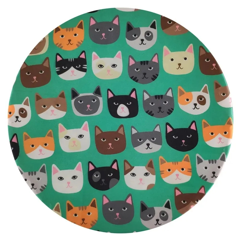 Factorydirect High Quality Cartoon Shower Caps Cats Shower Cap