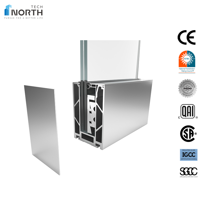 Tempered Laminated Glass Aluminum Stainless Steel Glass Railing Supplier