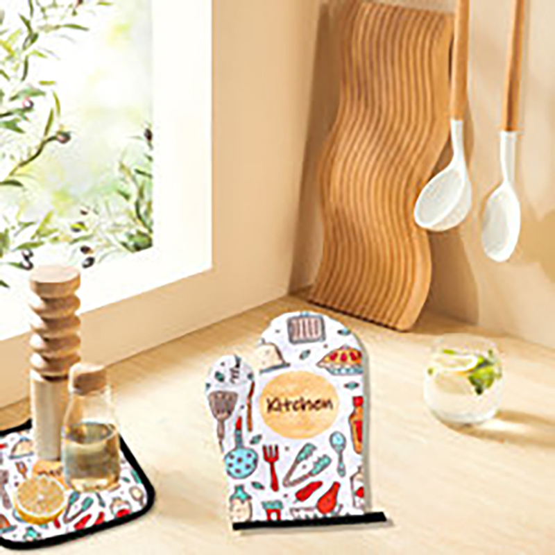 High-Temperature Resistant Gloves, Kitchen Steamer and Microwave Oven Gloves, Baking Anti-Heat Gloves