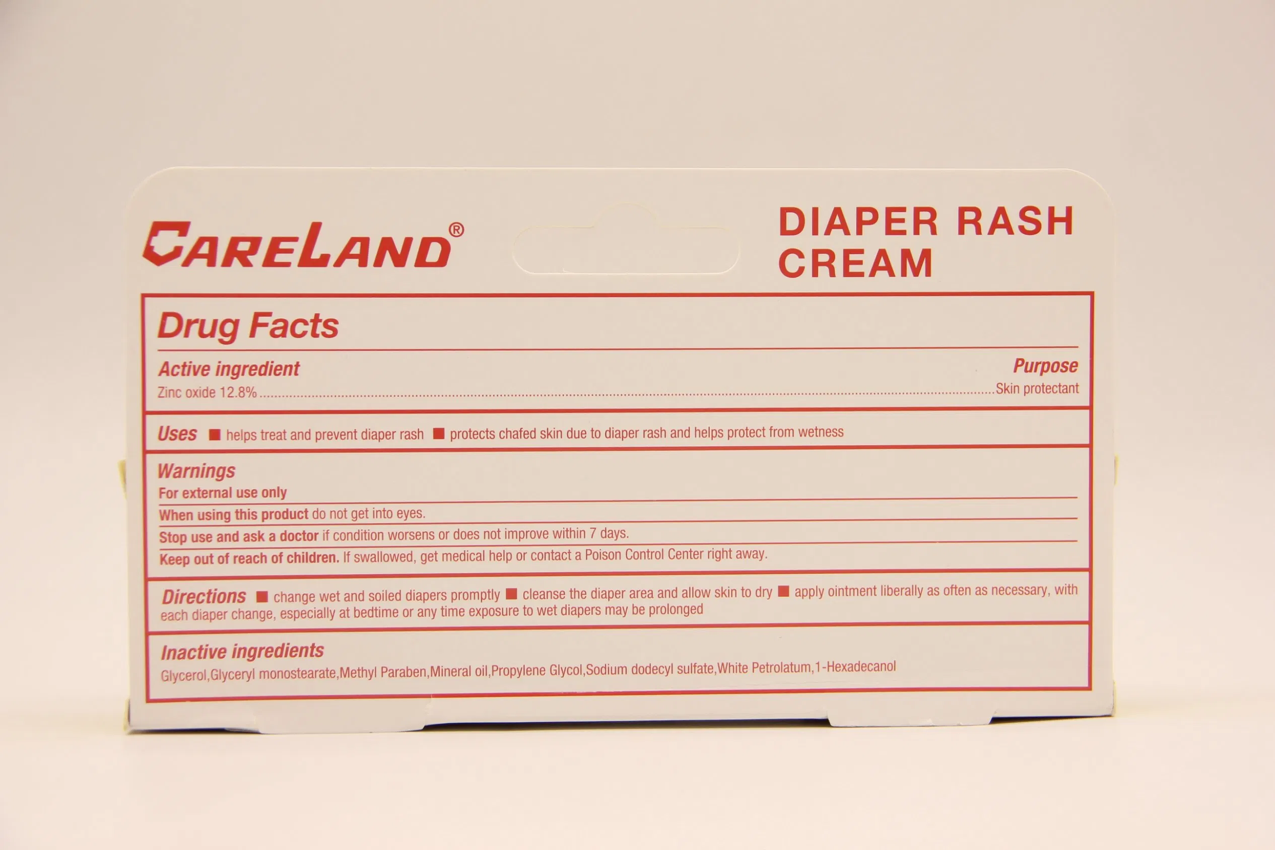 Fast Relief Eczema Safe Balm 12.8% Zinc Oxide Calms Soothes Skin Baby Diaper Rash Cream