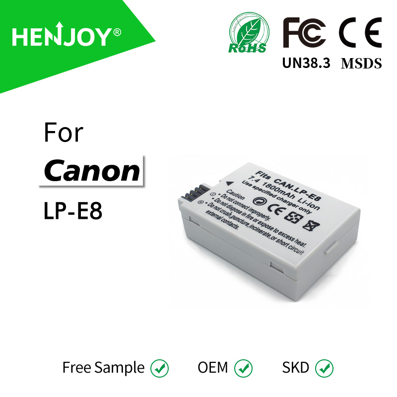 Аккумулятор Canon LP-E8 1800mAh