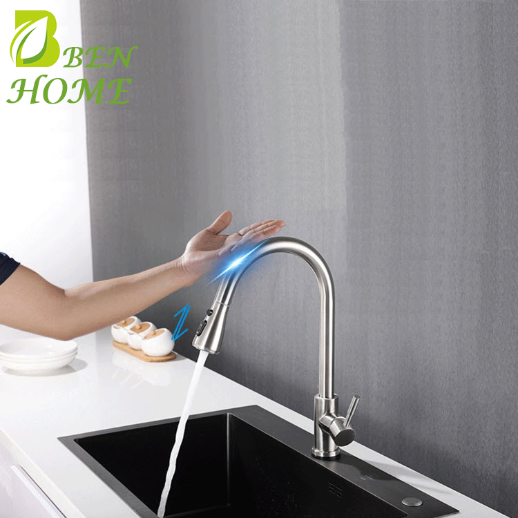 Kitchen Infrared Faucet Sensor with Mixer