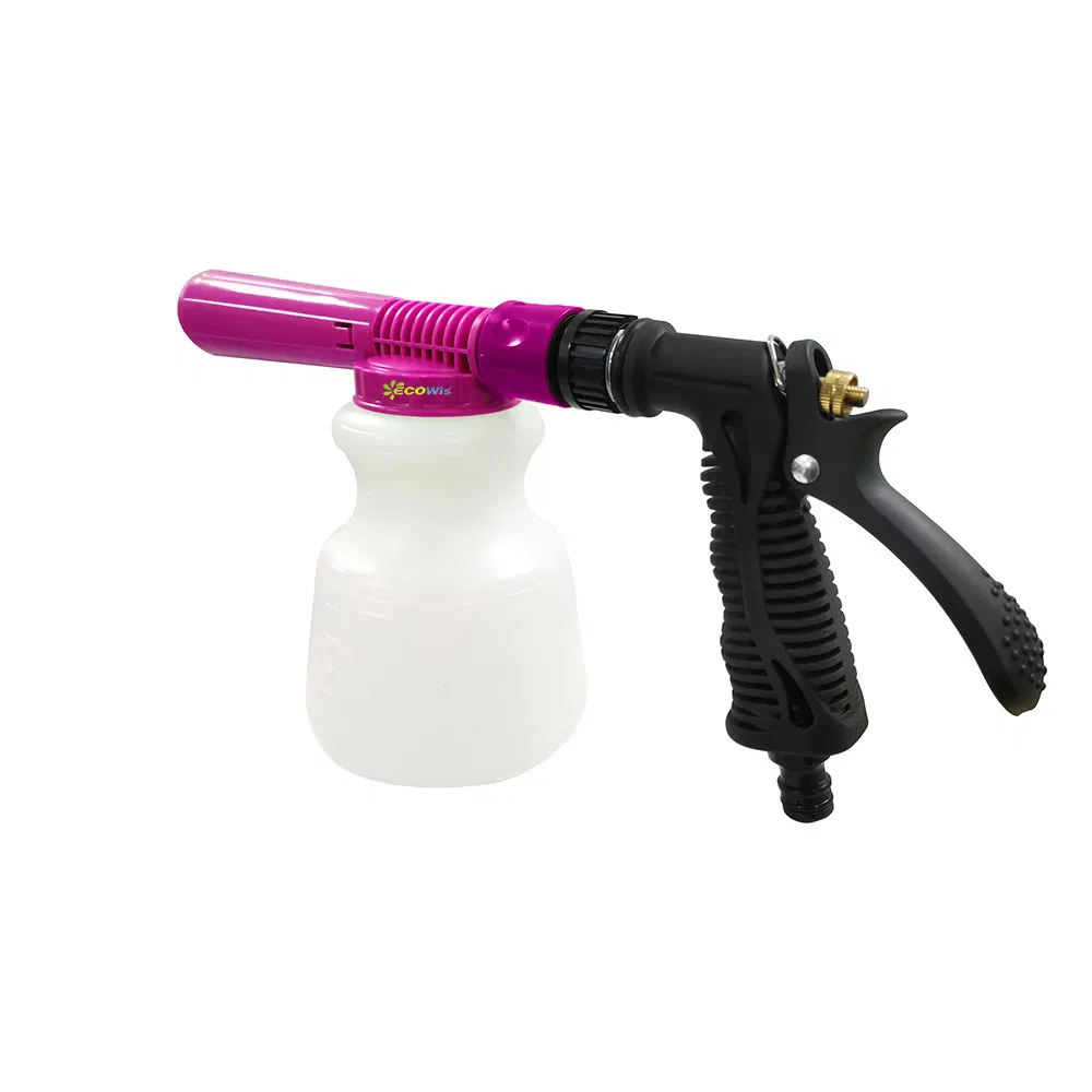 Hose End Sprayer Car Washing Pink Foam Watering Gun Car Washer Hose Sprayer Bottle Snow Foam Sprayer