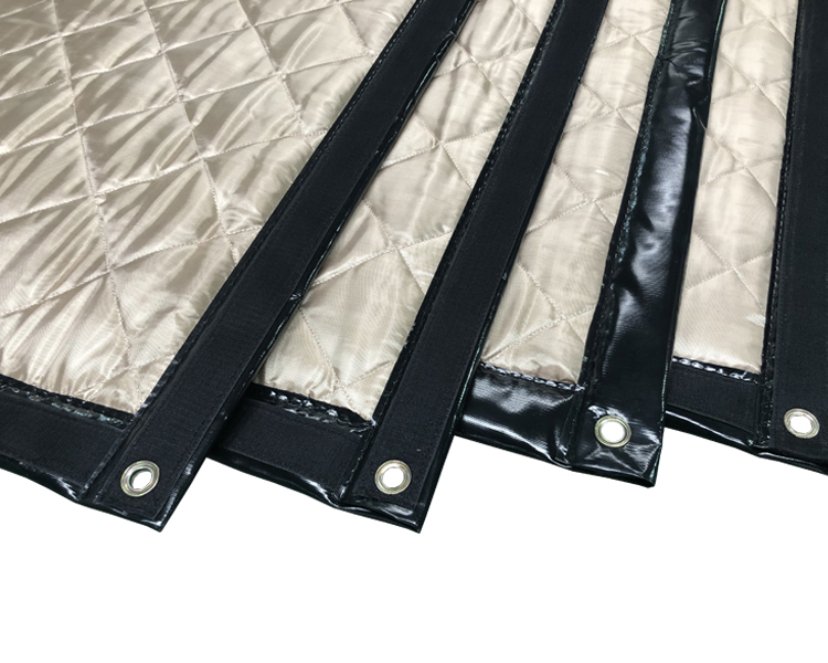 Litong PVC Coated Tarpaulin Blanket for Car's Logo Covering Sound Barrier Pad Soundproof Pad Covering Blanket