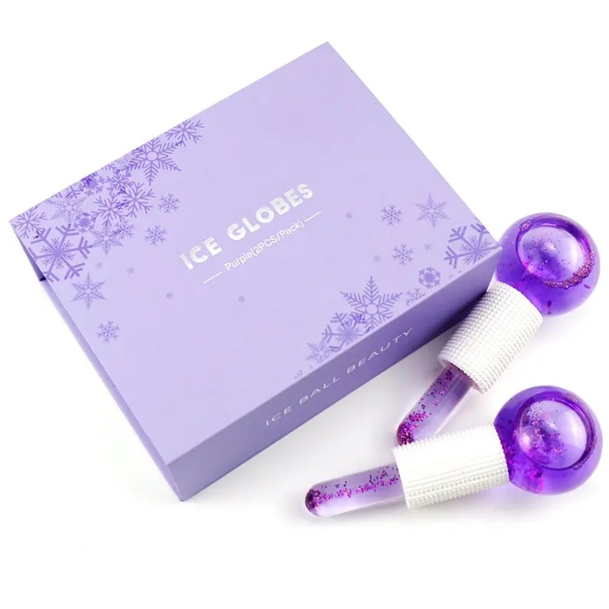 Cooling Ice Hockey Magic Ice Hockey Facial Skin Tightening Metal Ice Hockey Facial Ice Hockey