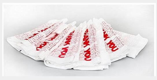 Plastic T-Shirt Vest Handle Bag Roll for Garbage