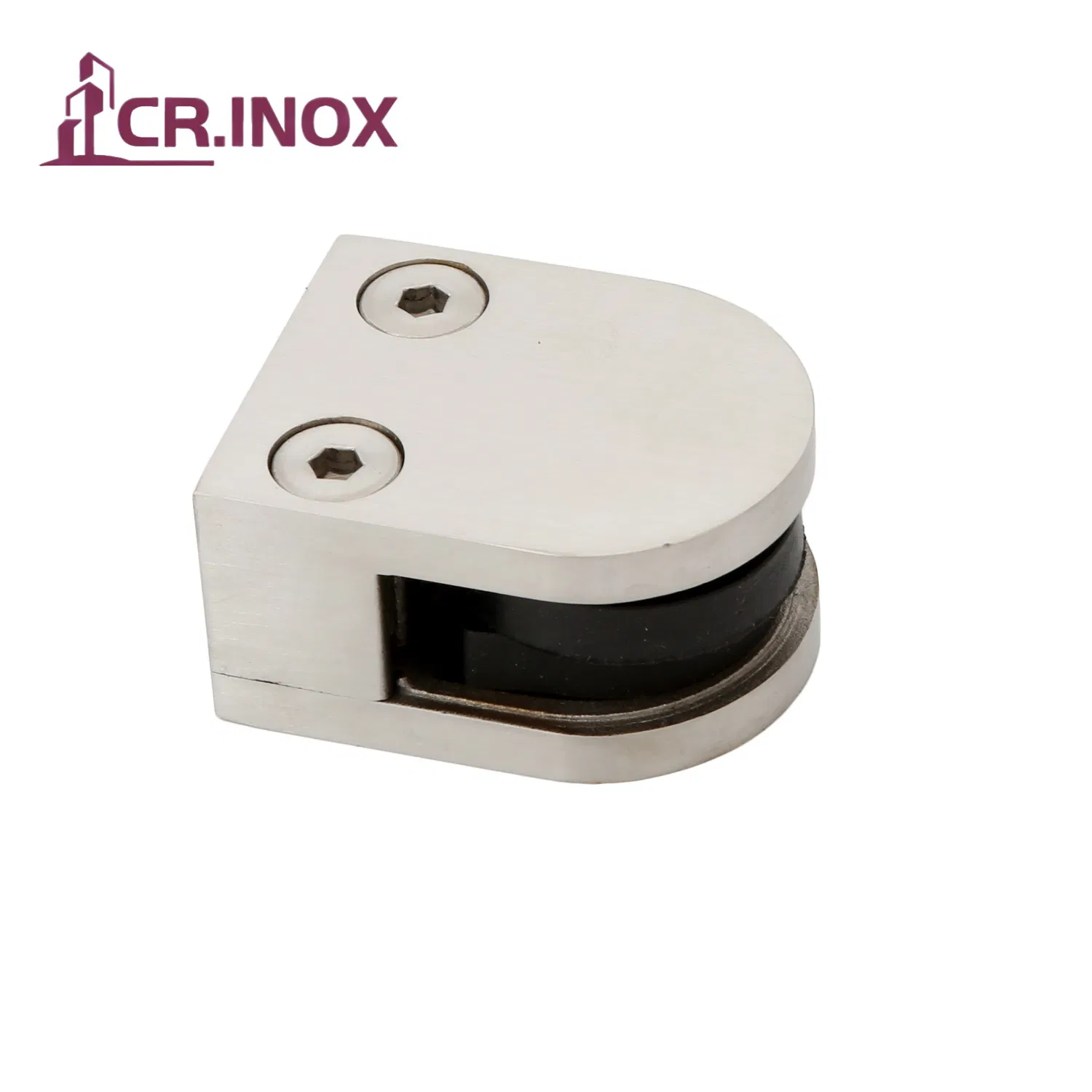 Hot-Sale Glass Balustrade Stair Railing Clamp Wall Mounted Post Glass Clip Stainless Steel Glass Clamp