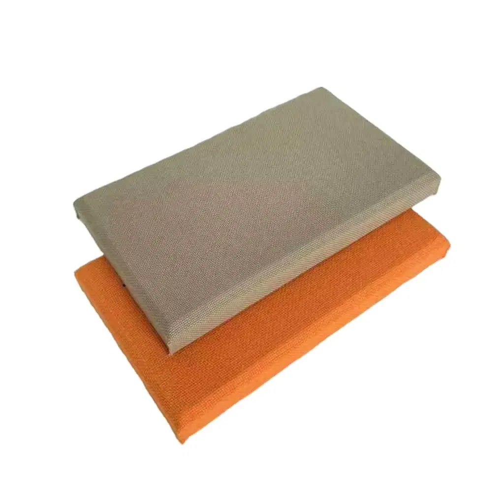 Decorative Wall Panels High Performance Sound Absorbing Fabric Wrapped Acoustic Panel