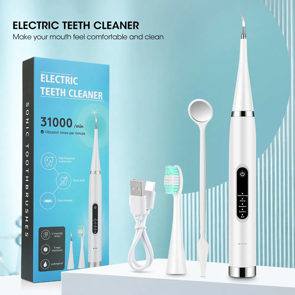 5-Speed Electric Toothbrush Dental Calculus Remover Tooth Washer for Adults