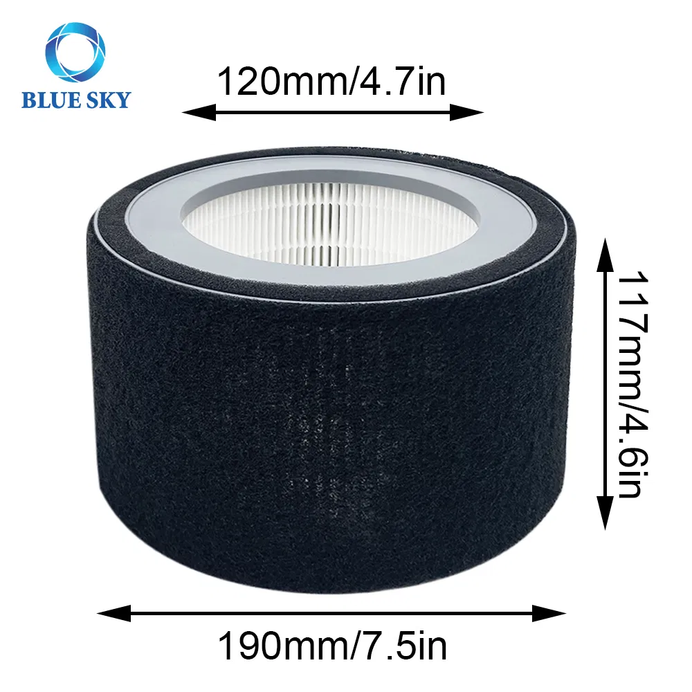 Air Purifier Filter for Cranes Ee-5068 and Jetery Jt-8115m Air Purifier Parts HS-1946