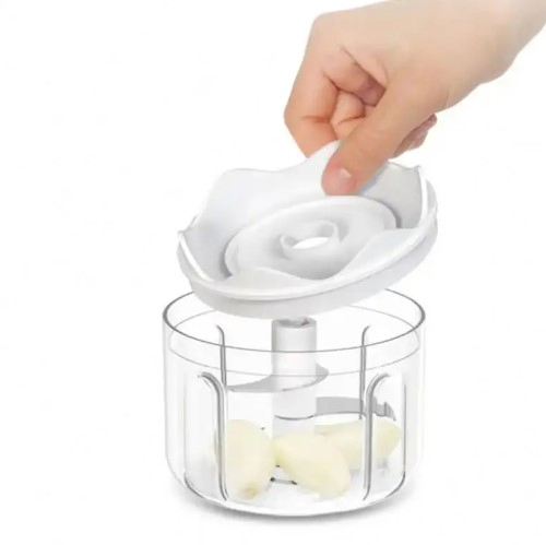 250ml Electric Mini Garlic Chopper and Masher for Fruits and Salad Preparation